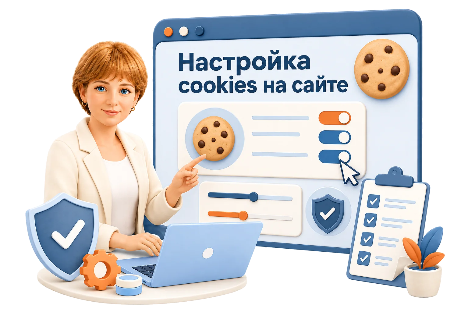 Настройка cookies на сайте